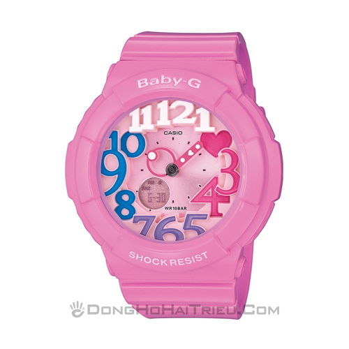 Đẹp chết người đó là đồng hồ điện tử đeo tay nữ Baby-G sp4 BGA-131-4B3DR